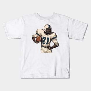 American Gridiron Football Player Kids T-Shirt